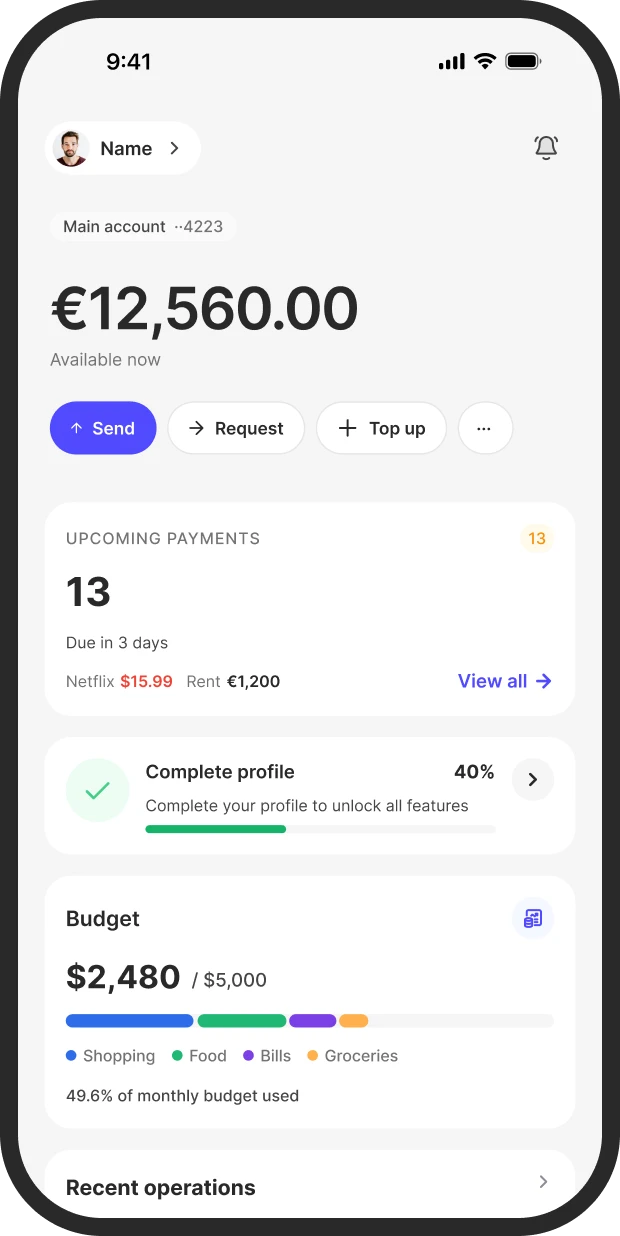 Retail mobile app
